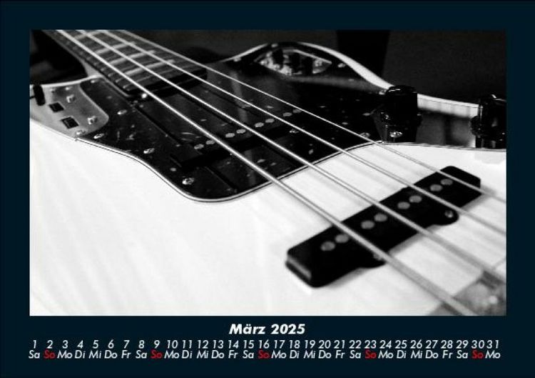 Produktbild: Musik 2025 Fotokalender DIN A5