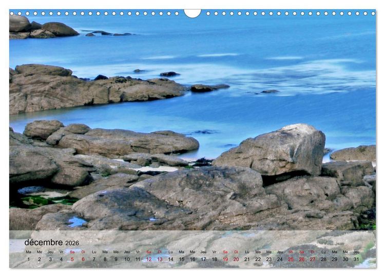 Produktbild: Collection Terre BRETAGNE (Calendrier mural 2026 DIN A3 vertical), CALVENDO calendrier mensuel