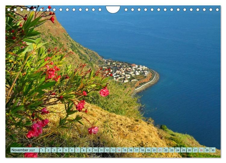 Produktbild: Die Insel Madeira (Wandkalender 2027 DIN A4 quer), CALVENDO Monatskalender