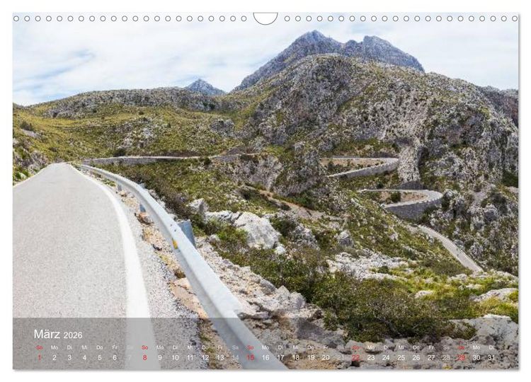 Produktbild: Mit dem Rennrad auf Mallorca (Wandkalender 2026 DIN A3 quer), CALVENDO Monatskalender
