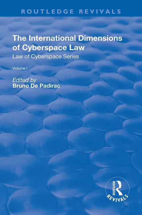Produktbild: The International Dimensions of Cyberspace Law