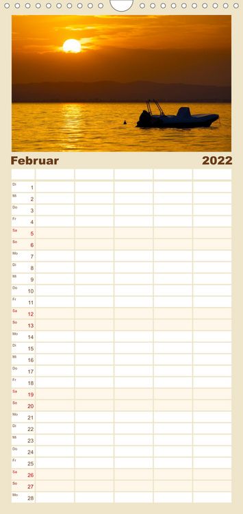 Produktbild: Familienplaner Lazise und Umgebung (Wandkalender 2022 , 21 cm x 45 cm, hoch)