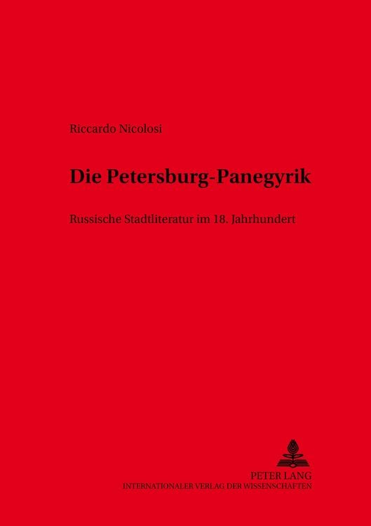 Produktbild: Die Petersburg-Panegyrik
