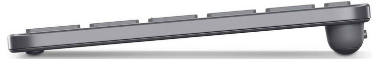 Produktbild: Lenovo Multi-Device Wireless Keyboard(P) Kabellos Tastatur Deutsch, QWERTZ Grau