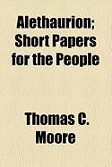 Produktbild: Alethaurion; Short Papers for the People