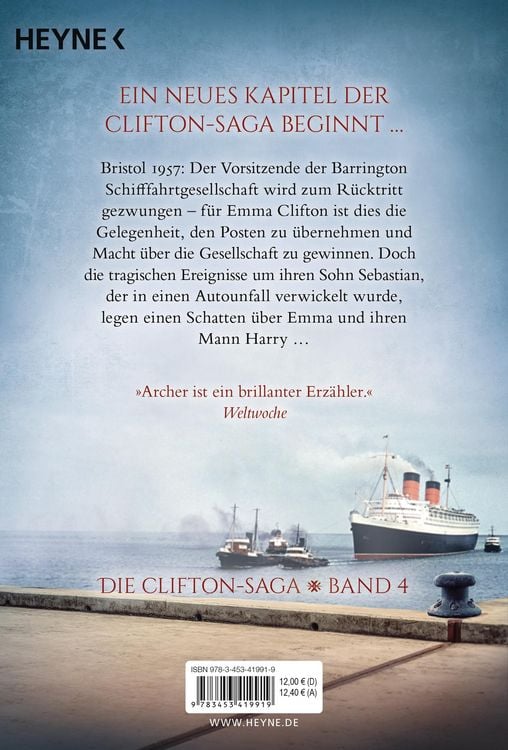Produktbild: Im Schatten unserer W&uuml;nsche / Clifton-Saga Band 4