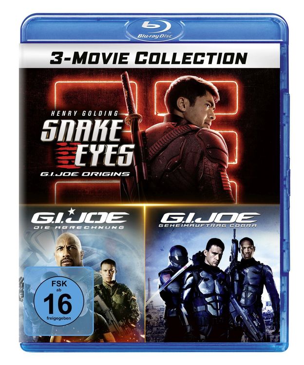 Produktbild: G.I. Joe - 3 Movie Collection [3 BRs]