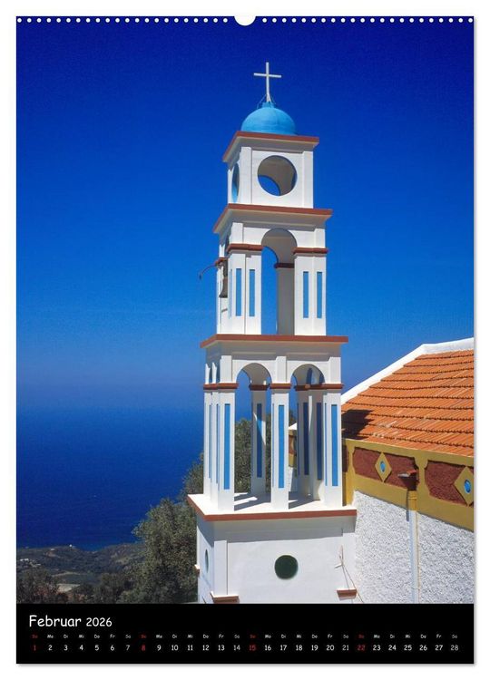 Produktbild: KRETA (Wandkalender 2026 DIN A2 hoch), CALVENDO Monatskalender