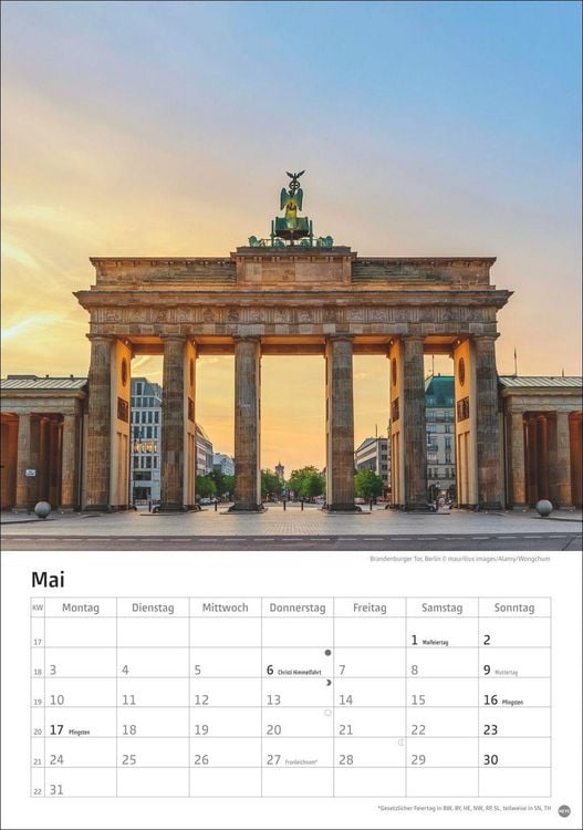 Produktbild: Deutschland Kalender 2027