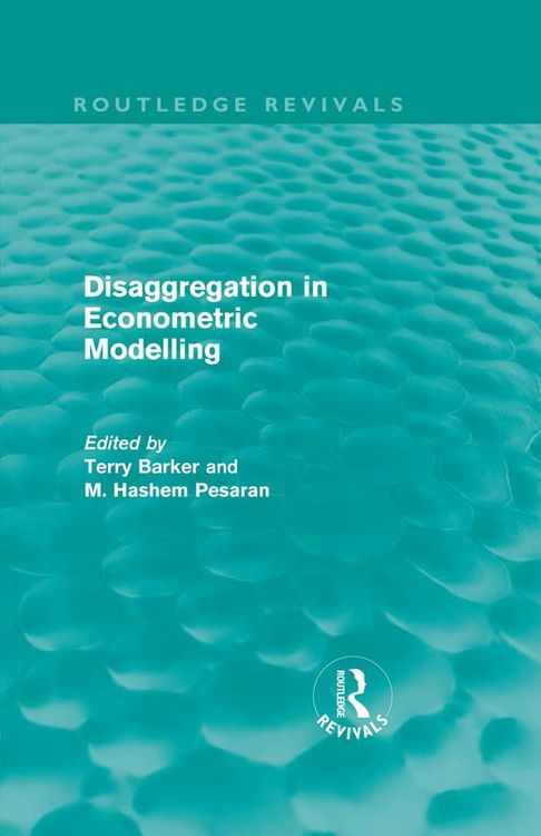 Produktbild: Disaggregation in Econometric Modelling (Routledge Revivals)