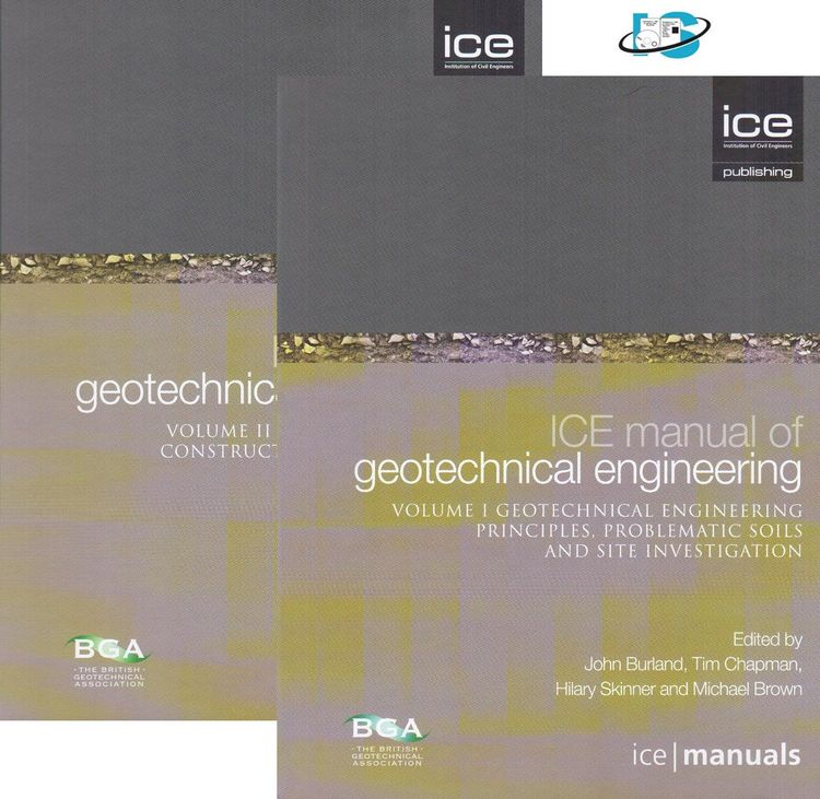 Produktbild: Ice Manual of Geotechnical Engineering