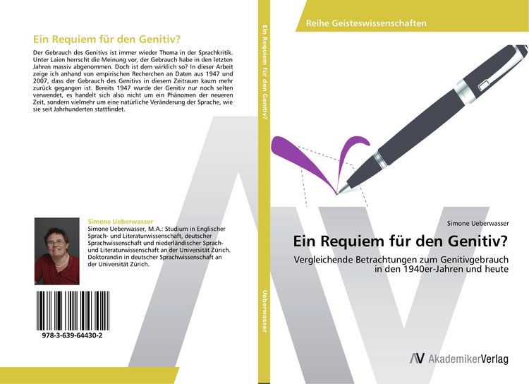Produktbild: Ein Requiem f&uuml;r den Genitiv?