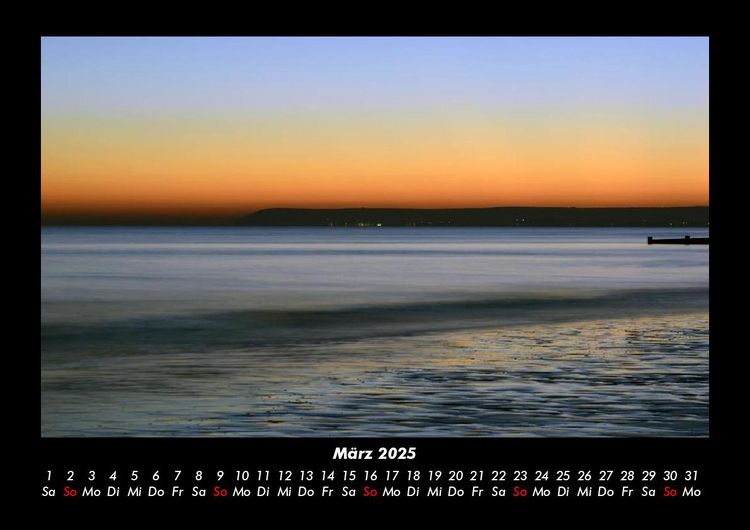Produktbild: Sonnenuntergang 2025 Fotokalender DIN A3