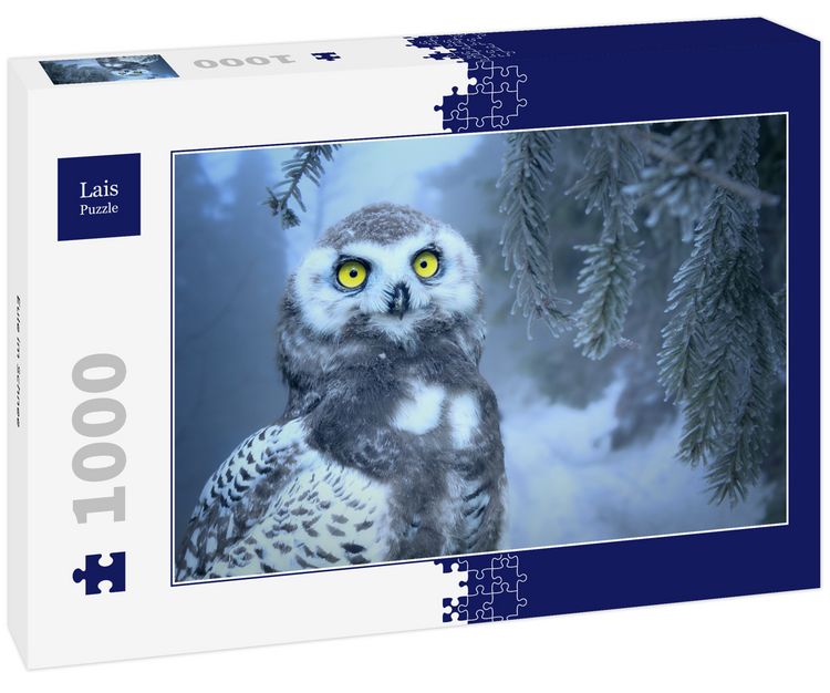 Produktbild: Lais Puzzle Eule im Schnee 1000 Teile
