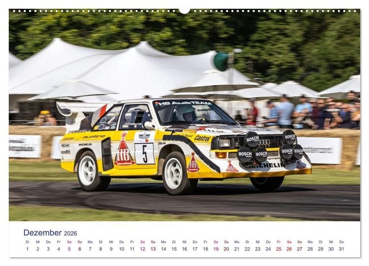Produktbild: Rally Ikonen (Wandkalender 2026 DIN A2 quer), CALVENDO Monatskalender