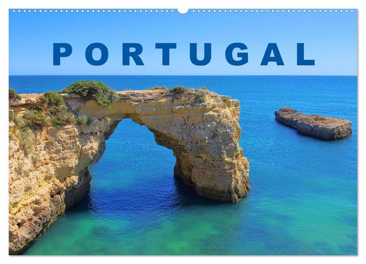 Produktbild: Portugal (Wandkalender 2026 DIN A2 quer), CALVENDO Monatskalender