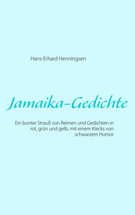 Produktbild: Jamaika-Gedichte