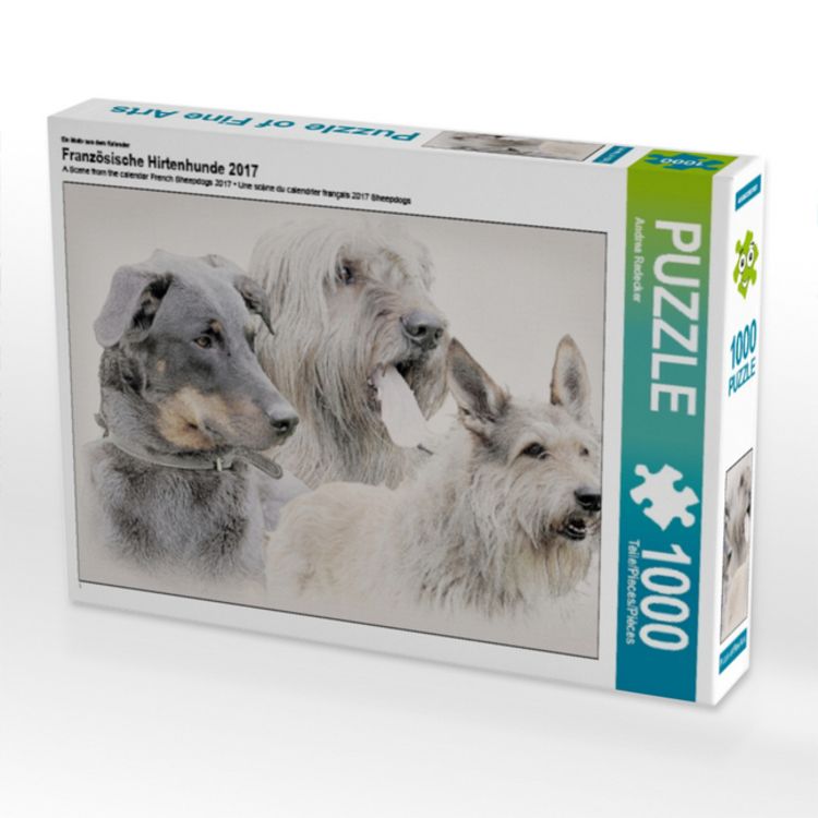 Produktbild: Ein Motiv aus dem Kalender Franz&ouml;sische Hirtenhunde 2017 (Puzzle)
