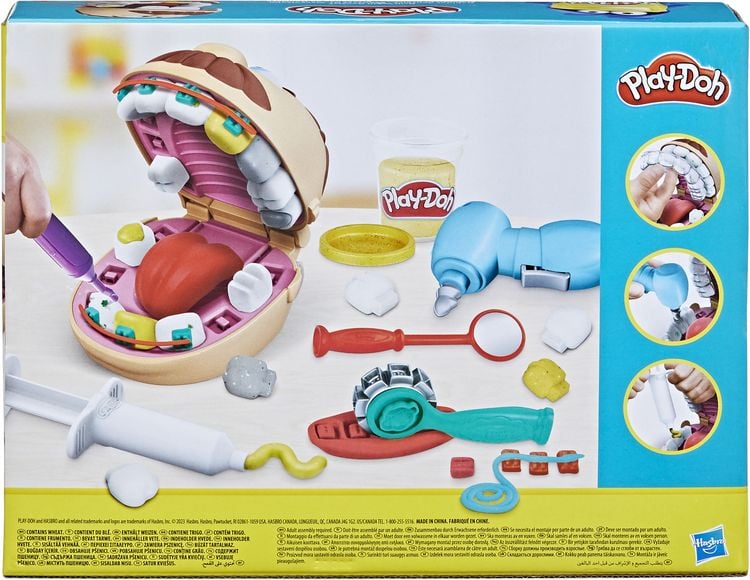 Produktbild: Hasbro F12595L0 - Play-Doh, Dr. Wackelzahn, Zahnarzt, Knete