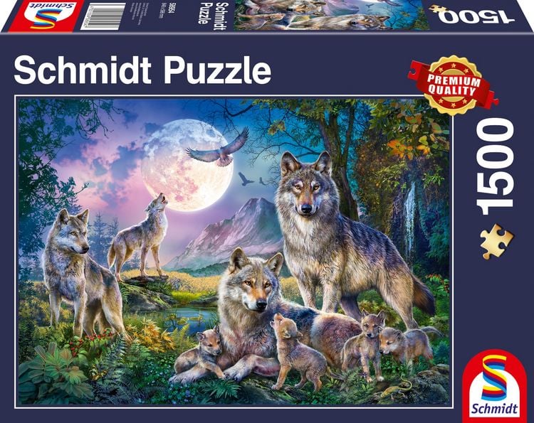 Bild vom Artikel Schmidt Spiele - Wölfe, 1500 Teile vom Autor 