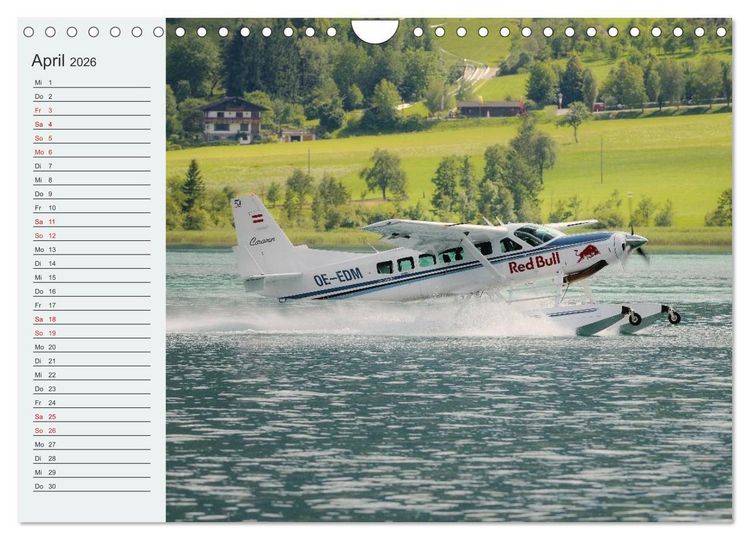 Produktbild: Faszination Wasserflugzeuge (Wandkalender 2026 DIN A4 quer), CALVENDO Monatskalender