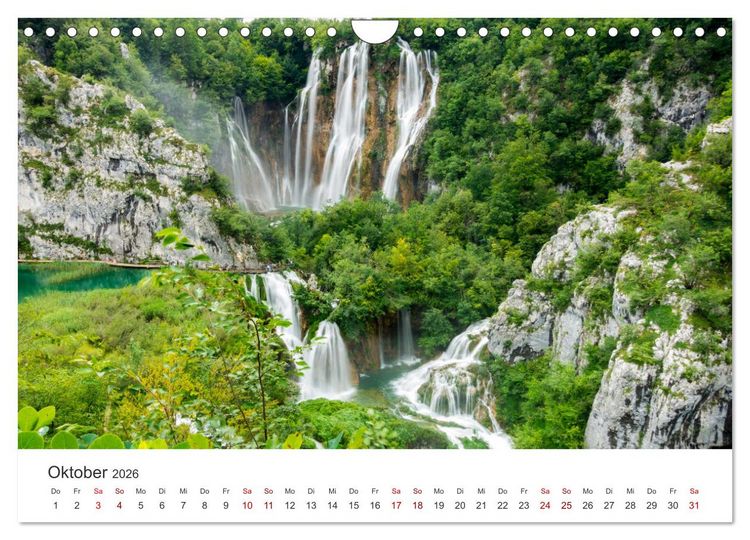 Produktbild: Kroatien - Eine Reise durch traumhafte Landschaften. (Wandkalender 2026 DIN A4 quer), CALVENDO Monatskalender