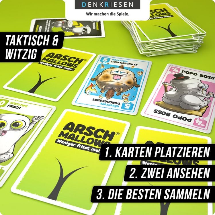 Produktbild: DENKRIESEN - ARSCHMALLOWS&reg; - "weniger frisst mehr"