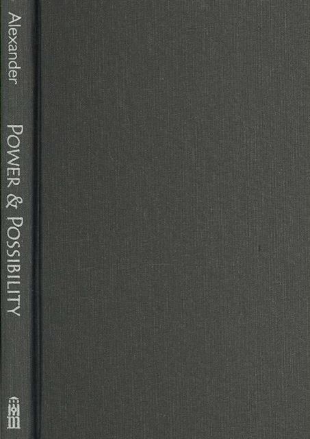 Produktbild: Alexander, E:  Power and Possibility