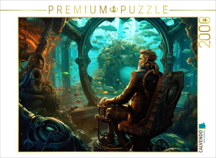 Produktbild: CALVENDO Puzzle Kapit&auml;n Nemo | 2000 Teile Lege-Gr&ouml;&szlig;e 90x67cm Foto-Puzzle f&uuml;r gl&uuml;ckliche Stunden