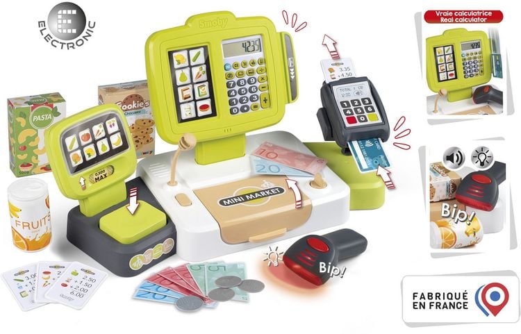 Produktbild: Smoby Supermarktkasse XL elektronisch