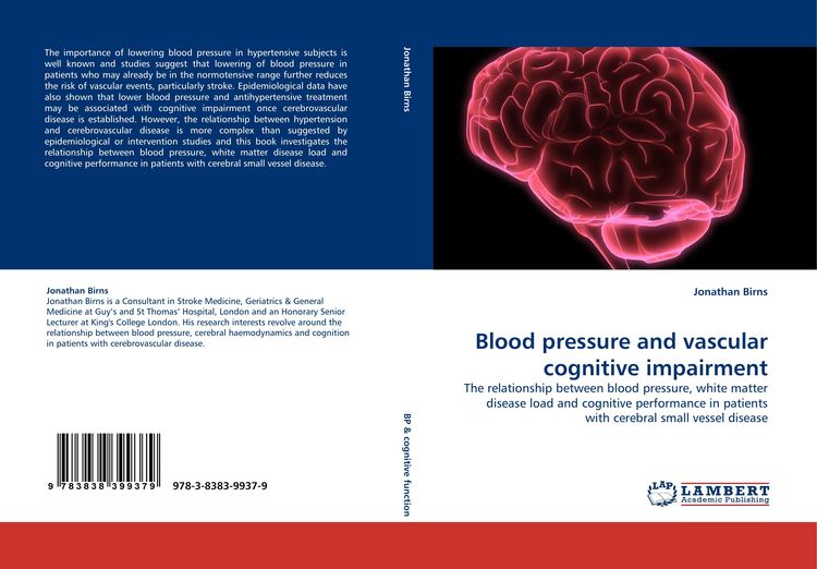 Produktbild: Blood pressure and vascular cognitive impairment