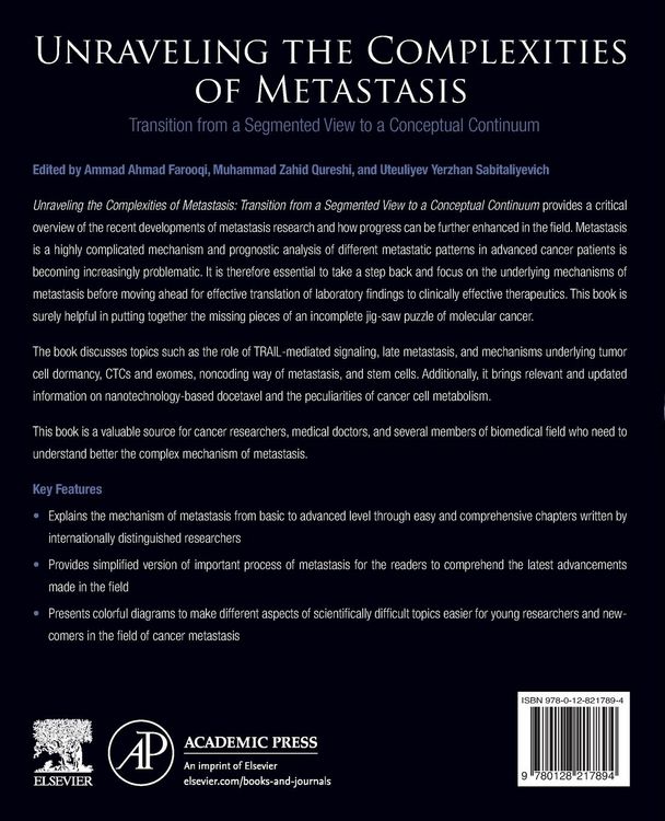 Produktbild: Unraveling the Complexities of Metastasis