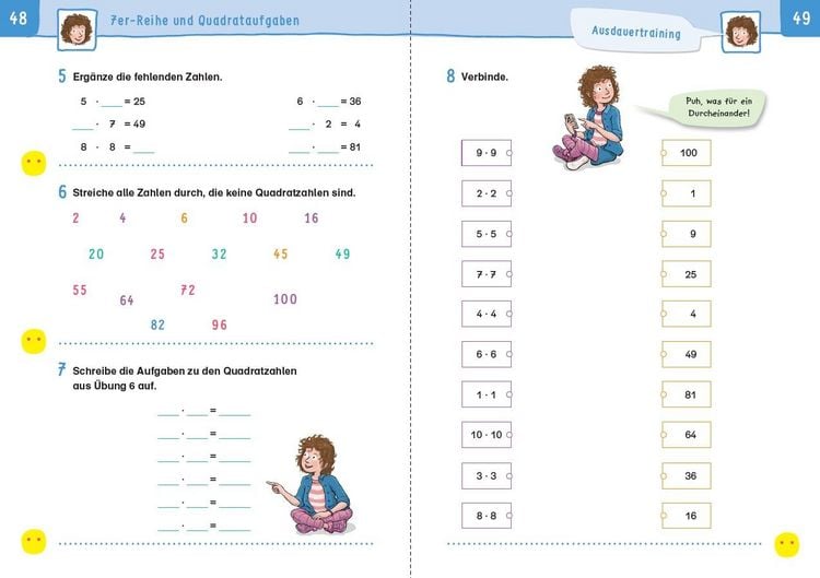 Produktbild: &Uuml;bungsheft Mathematik - Einmaleins 2./3. Klasse