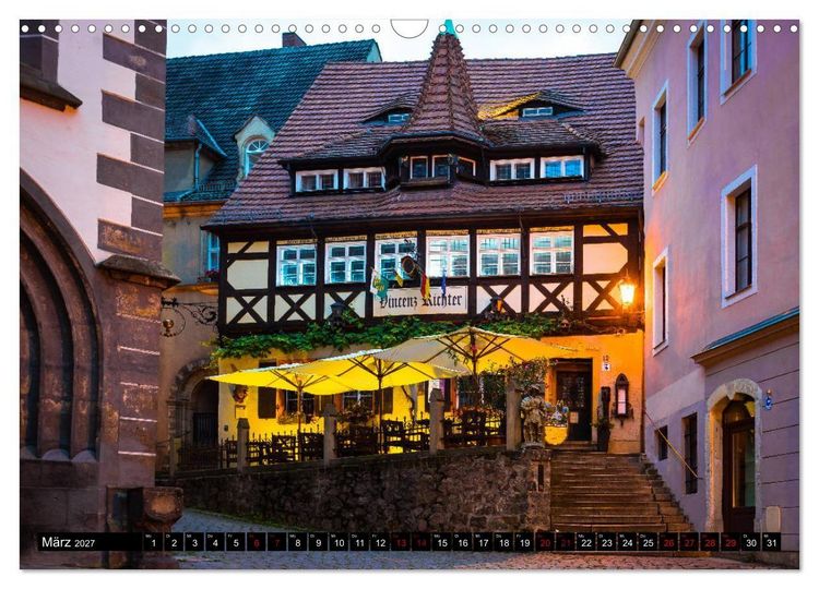 Produktbild: Mei&szlig;en Impressionen (Wandkalender 2027 DIN A3 quer), CALVENDO Monatskalender