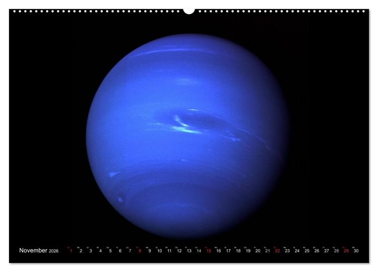 Produktbild: Sonne, Monde und Planeten (hochwertiger Premium Wandkalender 2026 DIN A2 quer), Kunstdruck in Hochglanz