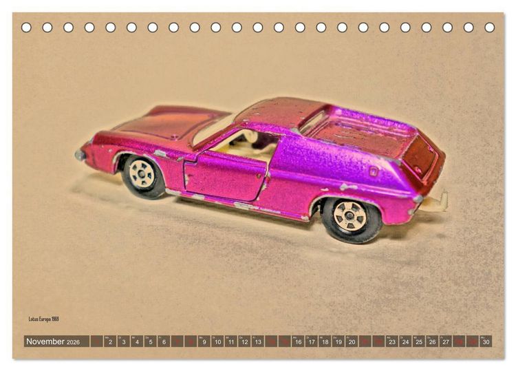Produktbild: Small Cars (Tischkalender 2026 DIN A5 quer), CALVENDO Monatskalender