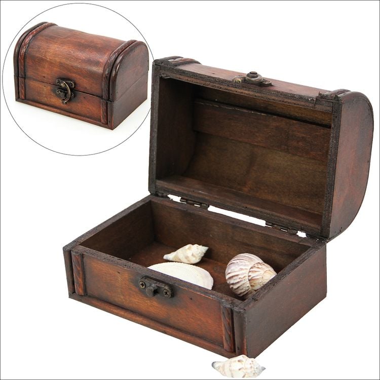 Schatzkiste Holz 21 klein kaufen