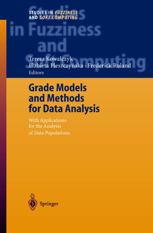 Produktbild: Grade Models and Methods for Data Analysis