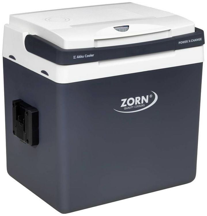 Produktbild: ZORN Z 26 DC PX 12/24V Akku-K&uuml;hlbox Thermoelektrisch 12 V, 18 V, 24 V Grau 25 l K&uuml;hlfunktion: Delta T: bis zu 17&deg;C unter Umgebungstemperatur