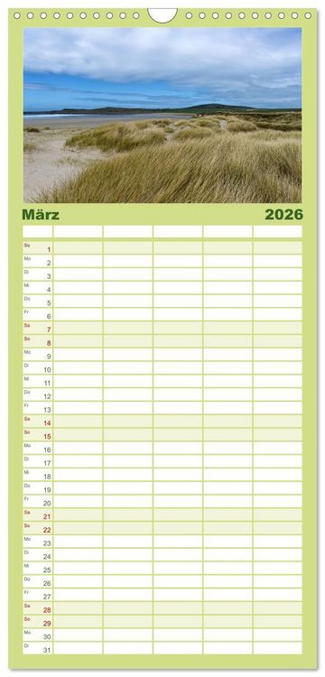 Produktbild: Familienplaner 2026 - Islay - Heimat des Malt Whisky mit 5 Spalten (Wandkalender, 21 x 45 cm) CALVENDO