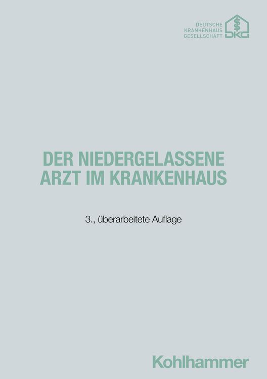 Produktbild: Der niedergelassene Arzt im Krankenhaus