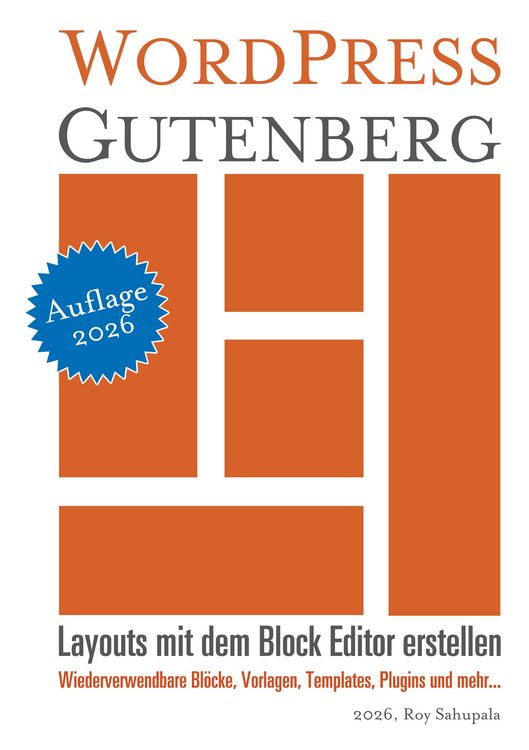Produktbild: WordPress Gutenberg