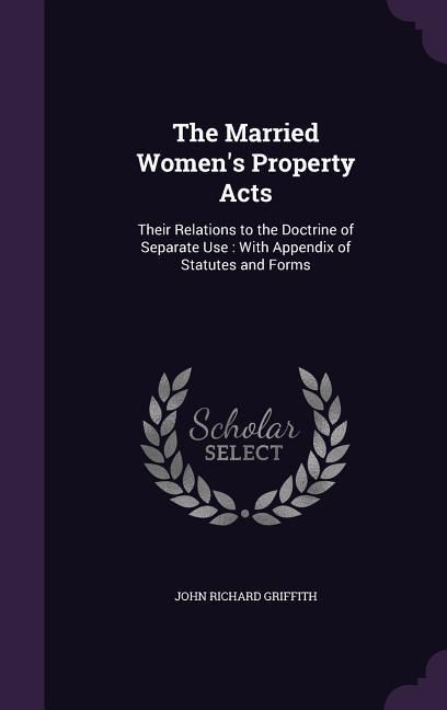 Produktbild: The Married Women's Property Acts