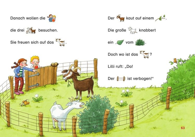 Produktbild: Duden Leseprofi &ndash; Mit Bildern lesen lernen: Verr&uuml;ckte Tiergeschichten