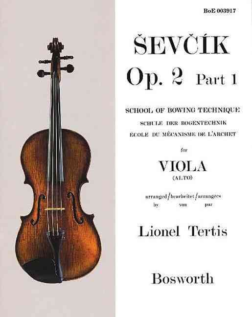 Produktbild: Sevcik for Viola: School of Bowing Technique, Opus 2 Part 1
