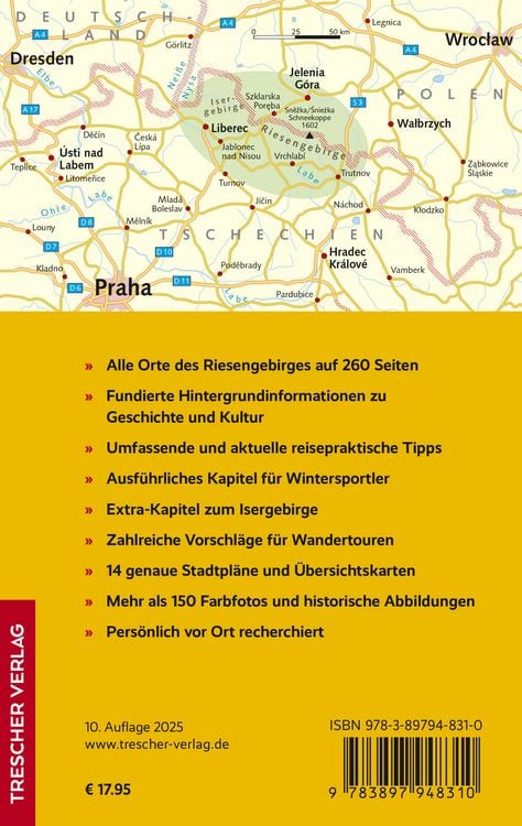 Produktbild: TRESCHER Reisef&uuml;hrer Riesengebirge
