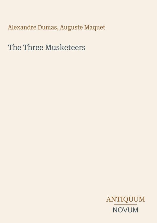 Produktbild: The Three Musketeers