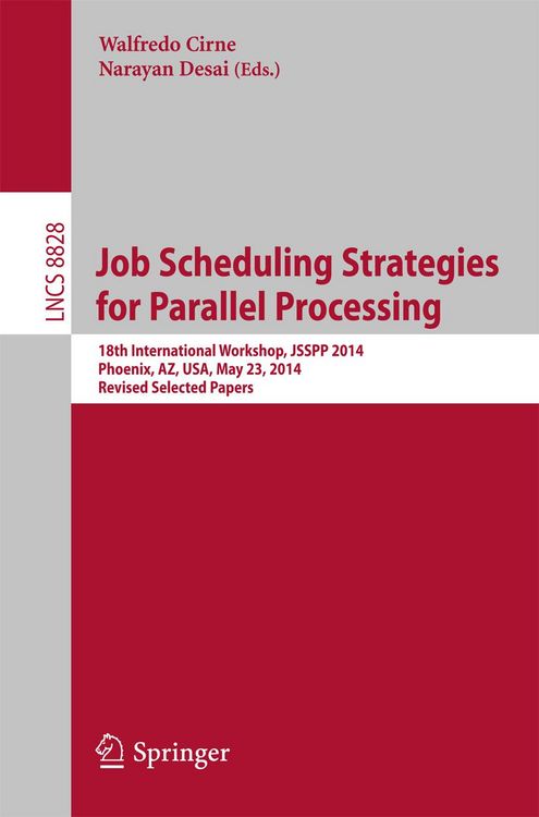 Produktbild: Job Scheduling Strategies for Parallel Processing