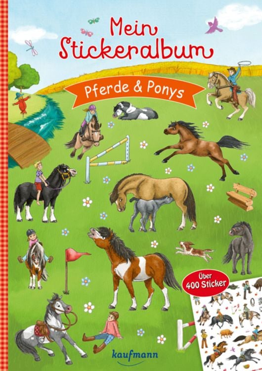 Produktbild: Mein Stickeralbum Pferde & Ponys