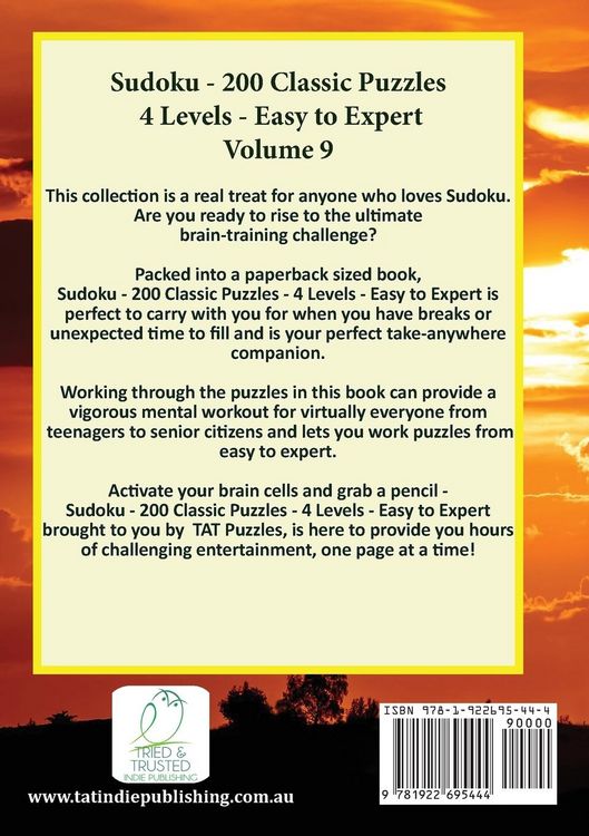 Produktbild: Sudoku 200 Classic Puzzles - Volume 9